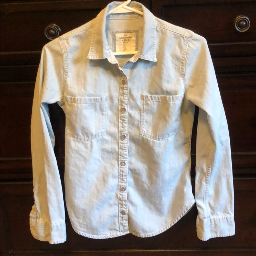 Abercrombie Jean Button Down